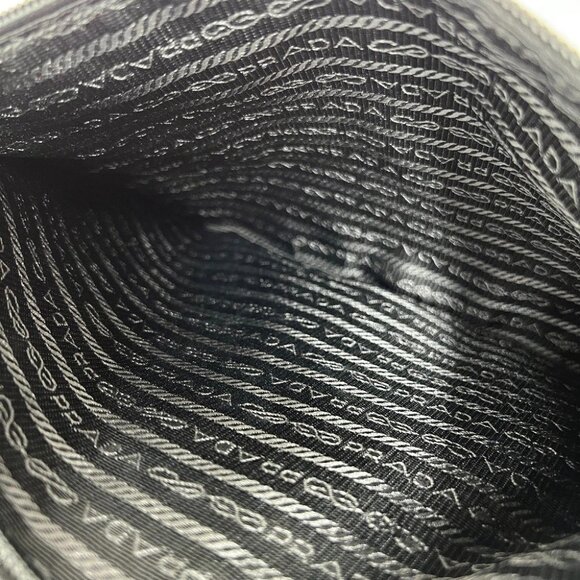 PRADA VA0251 triangle plate Flat Bag Crossbody Bag Shoulder Bag - Picture 13 of 14